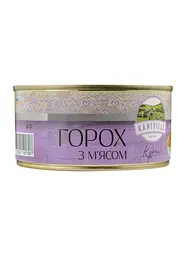 Каша горохова з м'ясом курки Kaniville 325 г - мініатюра 3