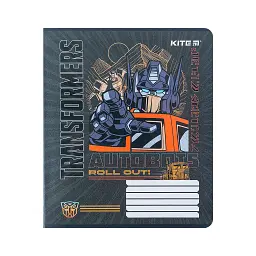 Зошит Kite Transformers 18 аркушів, клітинка (TF24-236) - мініатюра 9