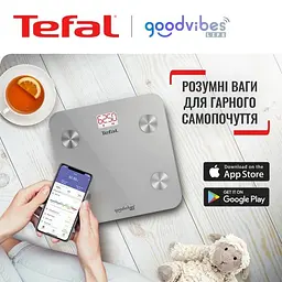 Ваги для підлоги електронні Tefal Goodvibes Life BM9600S1 - мініатюра 9