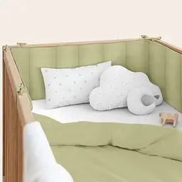 Бортики в дитяче ліжечко Cosas Olive 30 х 60 см (WeltBed_78Olive_30x60) - мініатюра 2