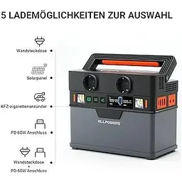 Зарядна станція Allpowers S300 300W 288 Wh AP-SS-005 AP-SS-005 - мініатюра 7