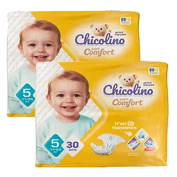Підгузки Chicolino Soft Comfort 5 (11 - 25 кг), 60 шт