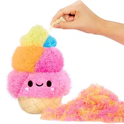 М’яка іграшка-антистрес Fluffie Stuffiez Large Plush Морозиво (594437) - мініатюра 5