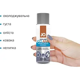 Анальна змазка System JO Anal H2O - Cooling (60 мл) - мініатюра 2