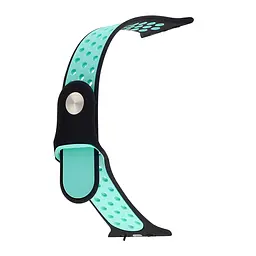 Ремінець Nike Sport Apple Watch 42/44/45/46/49 mm Black Sky Blue - мініатюра 2