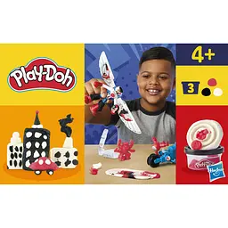 Набір для творчості Hasbro Play-Doh Marvel з масою для ліплення Капітан Америка з мотоциклом (G0555) - мініатюра 9