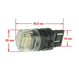 Світлодіодна лампа T20-003 2835 4218-16 12V Cyclone (НФ-00001684) - мініатюра 2