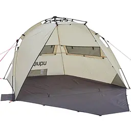 Намет пляжний двомісний Uquip Speedy UV 50+ Sand/Grey (241005)