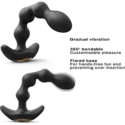 Анальний вібратор-намисто Dorcel Flexi Balls - мініатюра 2