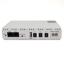 UPS ДБЖ для роутера PON/POE, 5/9/12V Voltronic UPS18-DC-W 18 Вт 10400 mAh White - мініатюра 2