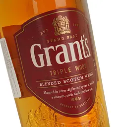 Віскі Grant's Triple Wood, + 2 склянки, 40%, 0,7 л - мініатюра 8