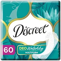 Щоденні прокладки Discreet Deo Water Lily 60 шт. (8001090170354/8700216152983)