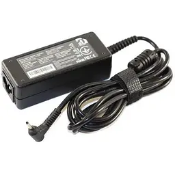 Блок живлення 1stCharger для ноутбуків Asus 40W 19V 2.1A 2.5x0.7 силовий кабель Retail BOX (AC1STAS40WC)