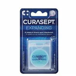 Зубна нитка Curasept Expanding з ефектом розширення (м'ятна), 30 м - мініатюра 2