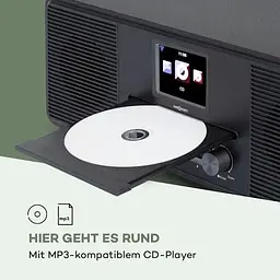 Інтернет-радіо OneConcept Streamo CD (10034055) Чорний - мініатюра 4