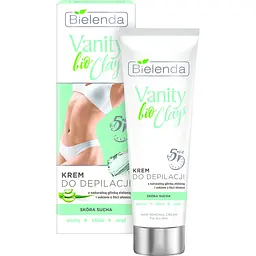 Крем для депіляції Bielenda Vanity Clays Bio з зеленою глиною 100 мл  - мініатюра 2
