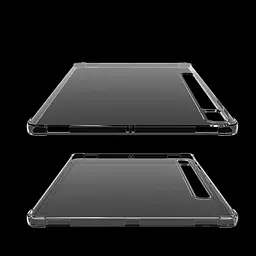 Силіконовий чохол бампер Primolux Silicone для планшета Samsung Galaxy Tab S9 FE Plus (SM-X610 / SM-X616) 12.4" Clear - мініатюра 5