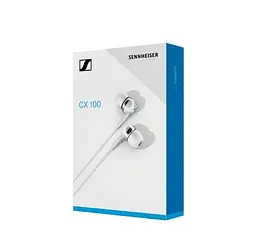 Навушники внутрішньоканальні Sennheiser CX100W White