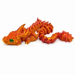 Дитяча іграшка антистрес 3D Дракон 122679-11 довжина 32 см
