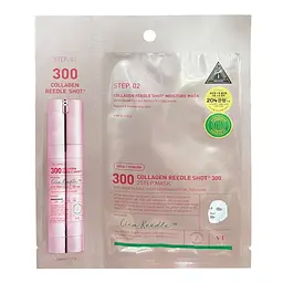 Маска зволожувальна колагенова Collagen Reedle Shot 300 2-Step Mask VT Cosmetics 1 шт