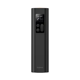 Автомобільний насос Baseus Super Mini Inflator Pump Black (CRCQ000001) - мініатюра 3