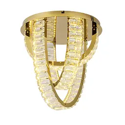 Люстра LED Levistella 790L1051 (400), 50W, три режими світла, 430мм, скло, сучасний стиль для дому - мініатюра 2
