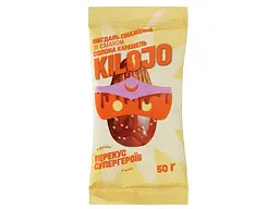 Мигдаль KILOJO 50г Солона карамель смажений зі смаком