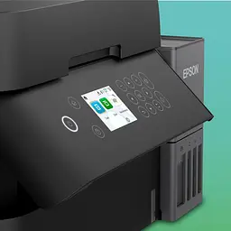 Epson БФП ink color A4 Epson EcoTank L6370 35_23 ppm DADF Duplex USB Ethernet Wi-Fi 4 inks Black Pigment - мініатюра 7