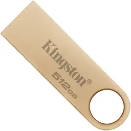 USB флеш накопичувач Kingston 512GB DataTraveler SE9 G3 Gold USB 3.2 (DTSE9G3/512GB) - мініатюра 3
