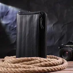 Чоловічий шкіряний клатч Vintage 20х11,5х2 см acs0024559 - мініатюра 7
