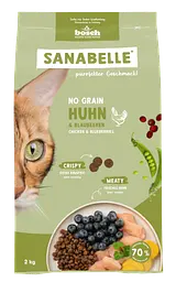 Сухий корм для кішок Бош Санабель Ноу Греїн (2 кг), Bosch Sanabelle No Grain (2 кг)