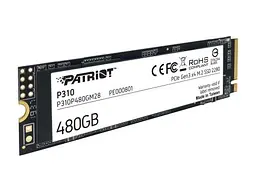 Твердотільний накопичувач SSD 480Gb, P310, PCI-E 3.0 x4, M.2 2280, 3D TLC, 1700/1500 МБ/с Patriot teh0019769 - мініатюра 3