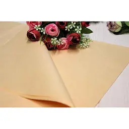 Папір Тишью УПАКОВКИН 50*70см (25л/уп) кораловий №Т80-27