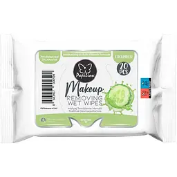 Вологі серветки для зняття макіяжу Papilion Cucumber 20 шт.