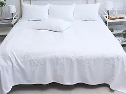 Покривало з наволочками Mystery white PrimaTeks 160х240 см pbe0042938 - мініатюра 1