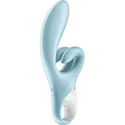 Вібратор-кролик Satisfyer Touch Me Blue - мініатюра 4