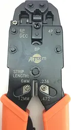 Інструмент обтискний ATcom 2008R (RJ45 / RJ11) (13787) - мініатюра 3