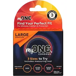 Презервативи MyOne Large Sampler 3 шт.
