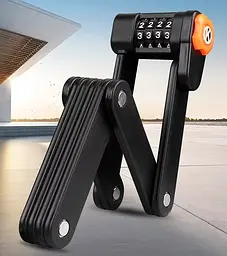 Складаний кодовий велозамок Jakroo K510 - мініатюра 9