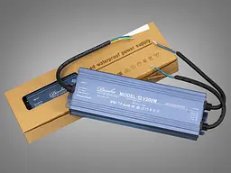 Блок живлення 12 в, для підключення LED стрічки, 300Вт, 25А