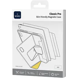 Чохол-книжка WiWU Classic Pro JD-107 для Apple iPad 10th Gen 10.9` (2022)/iPad 11 (2025) White/Orange [171502] - мініатюра 5