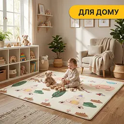 Дитячий ігровий килимок LEOBRO 150 x 180 x 1 см (LB-1020) - мініатюра 8