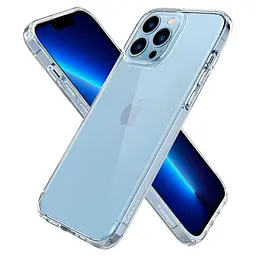 Чохол прозорий протиударний Spigen Ultra Hybrid Crystal ACS03261 для iPhone 13 Pro (6.1") Crystal Clear - мініатюра 2