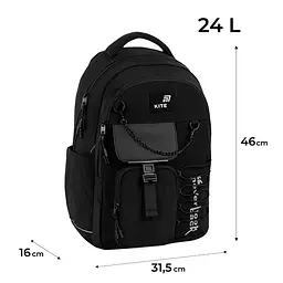 Рюкзак Kite Education teens Dark Matter (K26-2597L-2) - мініатюра 21