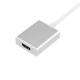 Кабель Atcom HDMI - USB Type-C (F/M), 0.1 м, Білий (13888) - мініатюра 2