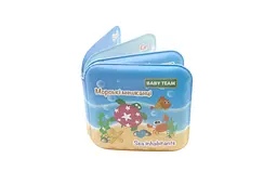 Іграшка-книжка для ванни Baby Team Морські мешканці (8740) - мініатюра 2