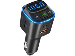 FM-трансмітер Gelius Tune GP-FMT051 (PD/QC) 36 W Black (2099900987533) - мініатюра 2