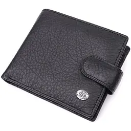Чоловічий шкіряний гаманець ST Leather 11,5х9,5х2 см acs0028298