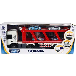Ігровий набір TechnoDrive Large Truck Автоперевізник Scania (6414KS) - мініатюра 9