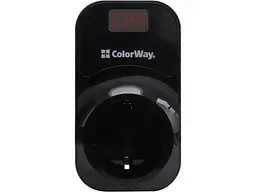 Реле напруги ColorWay DS4 Black (CW-VR16-04D) - мініатюра 2